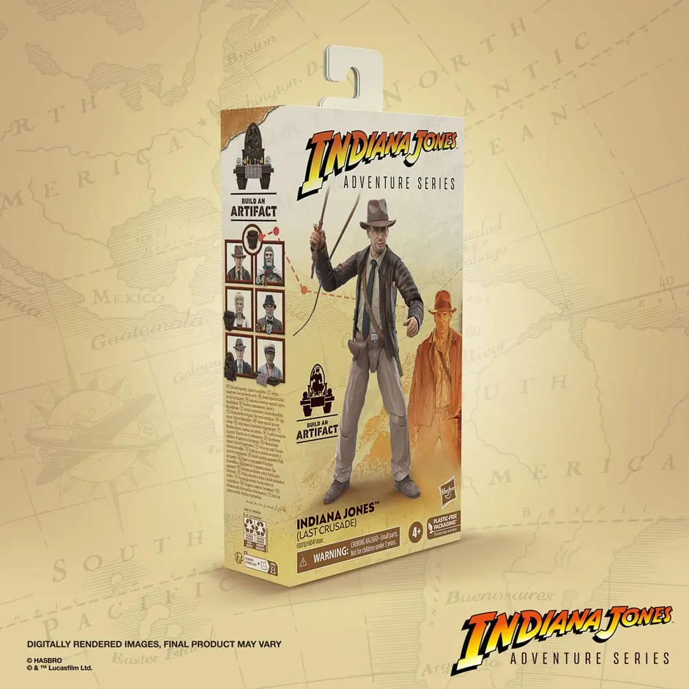 Indiana Jones Adventure Series Indiana Jones (The Last Crusade) akciófigura 15 cm termékfotó