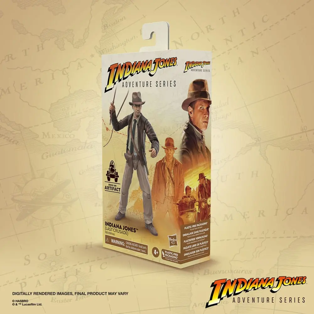 Indiana Jones Adventure Series Indiana Jones (The Last Crusade) akciófigura 15 cm termékfotó