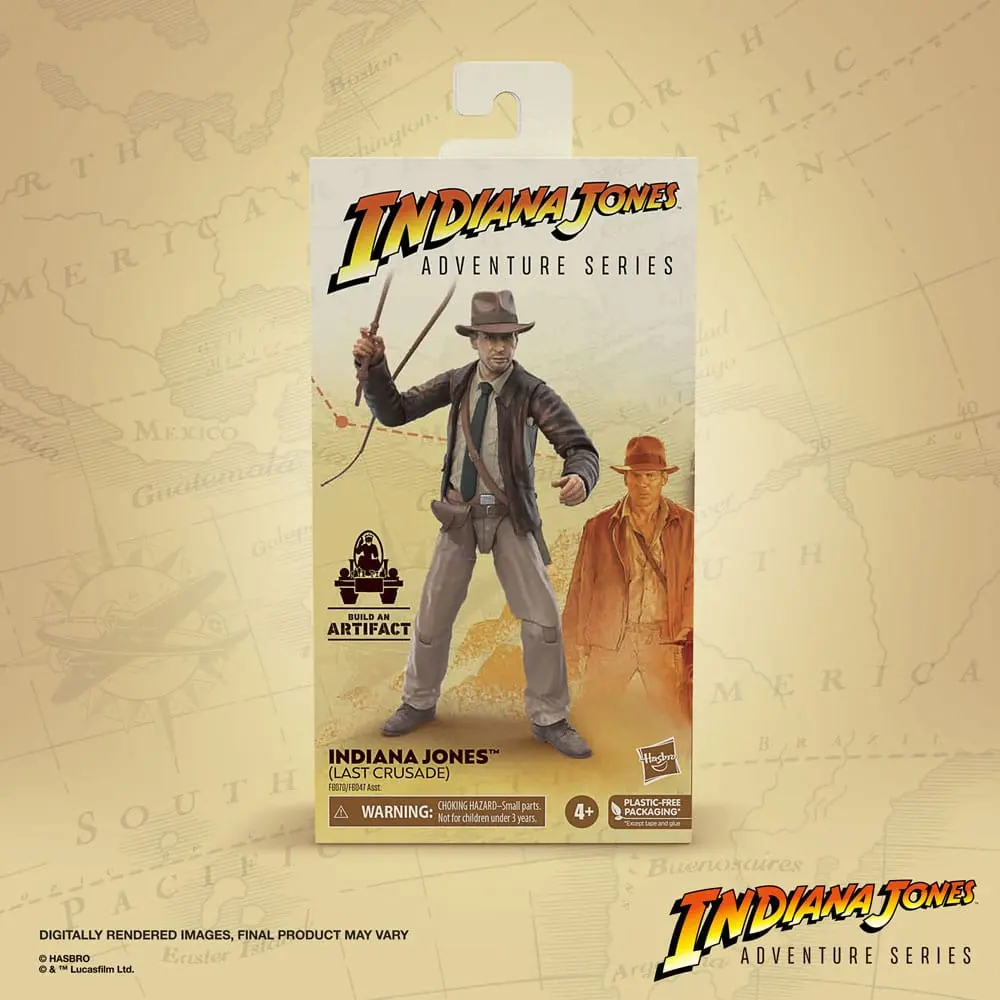 Indiana Jones Adventure Series Indiana Jones (The Last Crusade) akciófigura 15 cm termékfotó