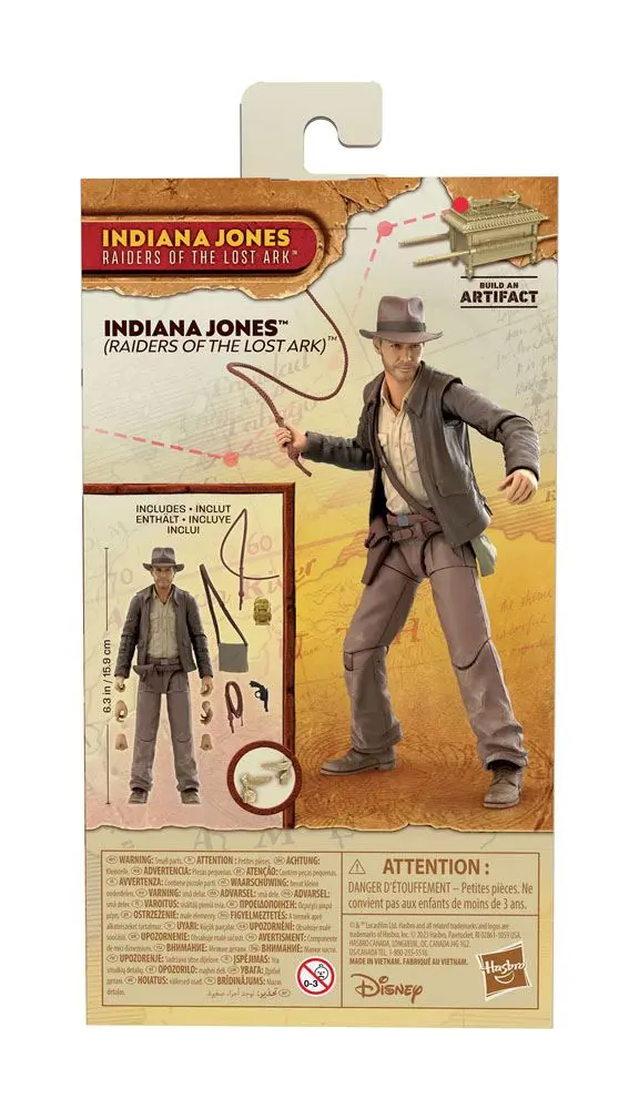 Indiana Jones Adventure Series Indiana Jones (Raiders of the Lost Ark) akciófigura 15 cm termékfotó