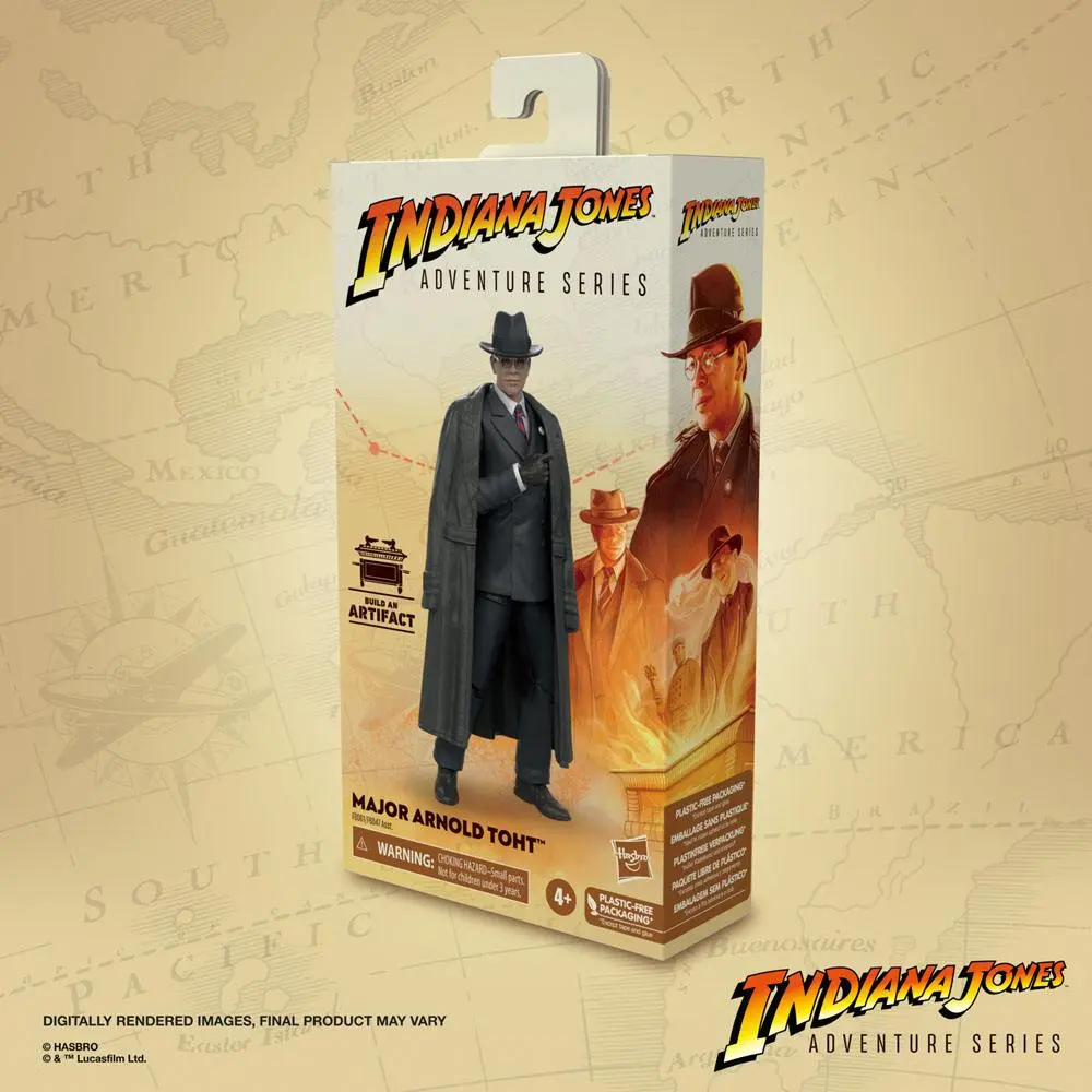 Indiana Jones Adventure Series Major Arnold Toht (Raiders of the Lost Ark) akciófigura 15 cm termékfotó