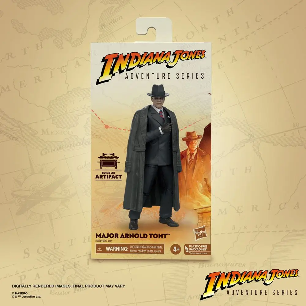 Indiana Jones Adventure Series Major Arnold Toht (Raiders of the Lost Ark) akciófigura 15 cm termékfotó