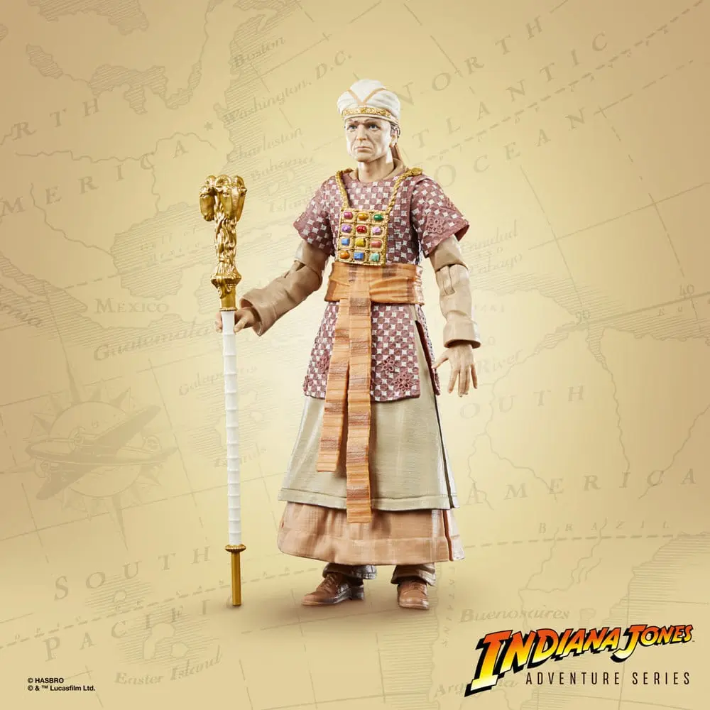 Indiana Jones Adventure Series René Belloq (Ceremonial) (Raiders of the Lost Ark) akciófigura 15 cm termékfotó
