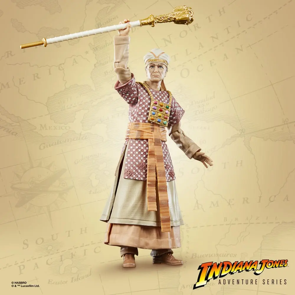 Indiana Jones Adventure Series René Belloq (Ceremonial) (Raiders of the Lost Ark) akciófigura 15 cm termékfotó