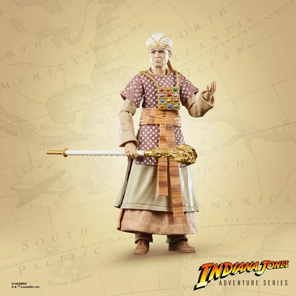 Indiana Jones Adventure Series René Belloq (Ceremonial) (Raiders of the Lost Ark) akciófigura 15 cm termékfotó