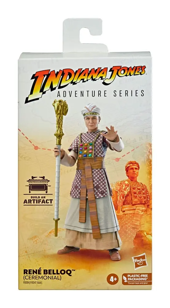 Indiana Jones Adventure Series René Belloq (Ceremonial) (Raiders of the Lost Ark) akciófigura 15 cm termékfotó