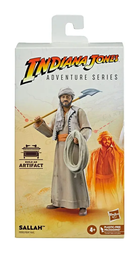 Indiana Jones Adventure Series Sallah (Raiders of the Lost Ark) akciófigura 15 cm termékfotó