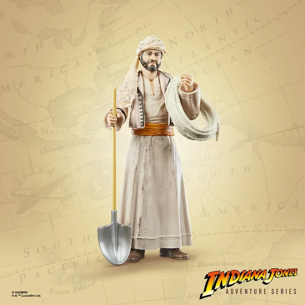 Indiana Jones Adventure Series Sallah (Raiders of the Lost Ark) akciófigura 15 cm termékfotó