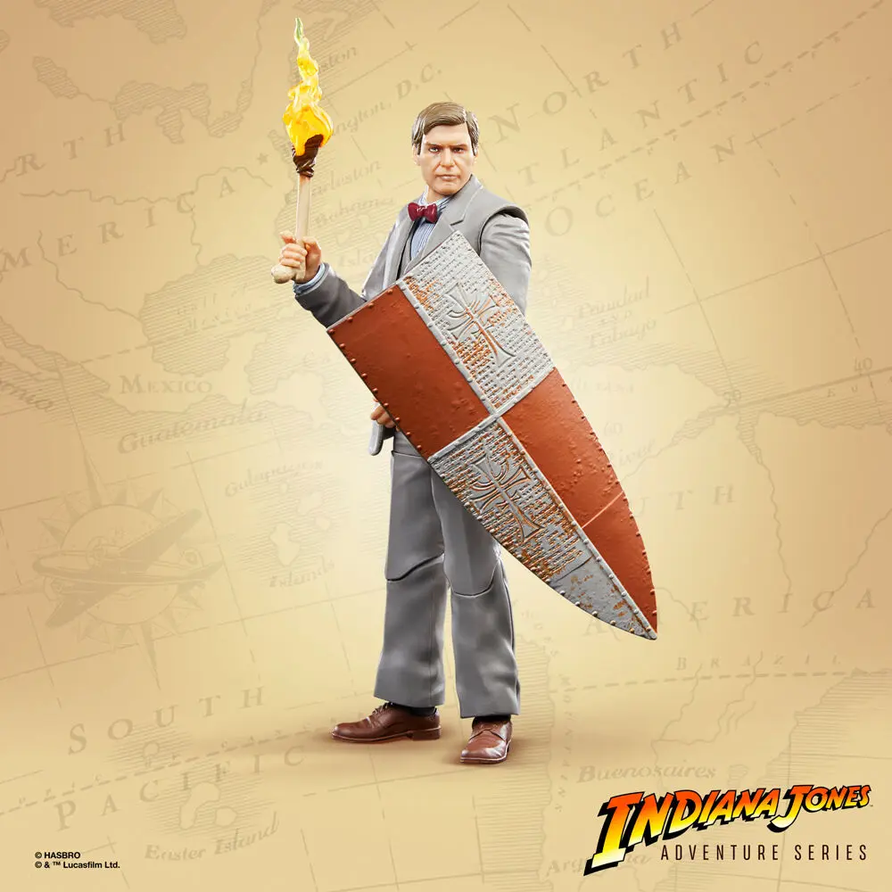 Indiana Jones Adventure The Last Crusade Indiana Jones Professor figura 15cm termékfotó