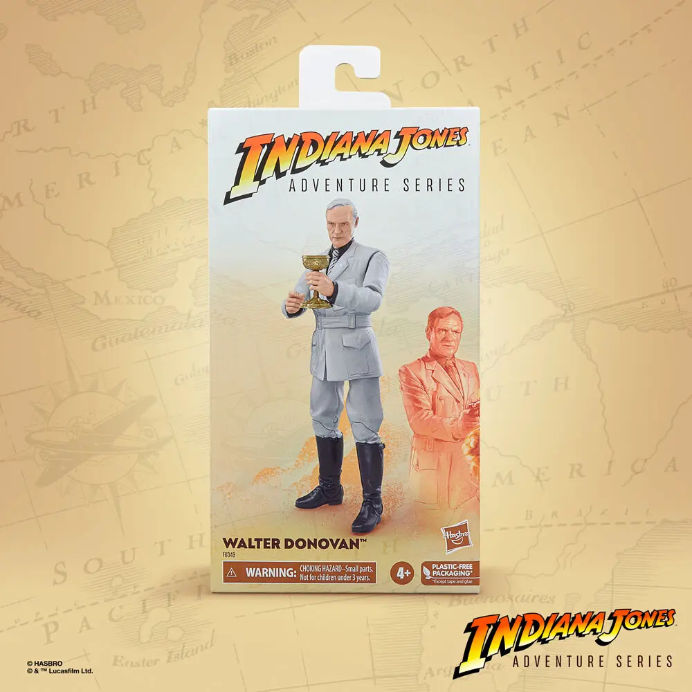 Indiana Jones Adventure The Last Crusade Walter Donovan figura 15cm termékfotó