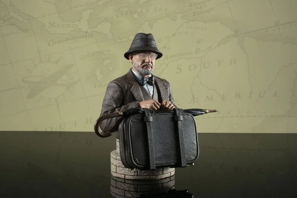 Indiana Jones and the Last Crusade 1/6 Dr. Henry Jones Sr. mellszobor figura 15 cm termékfotó