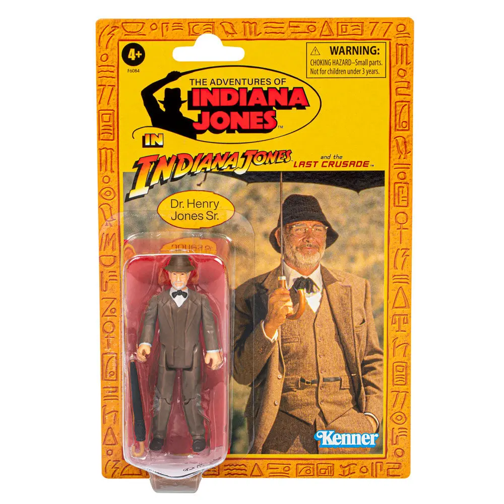 Indiana Jones and the Last Crusade Dr. Henry Jones Sr figura 9,5cm termékfotó