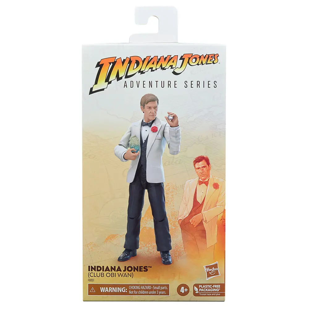 Indiana Jones and the Temple of Doom Adventure Series Indiana Jones (Club Obi Wan) akciófigura 15 cm termékfotó