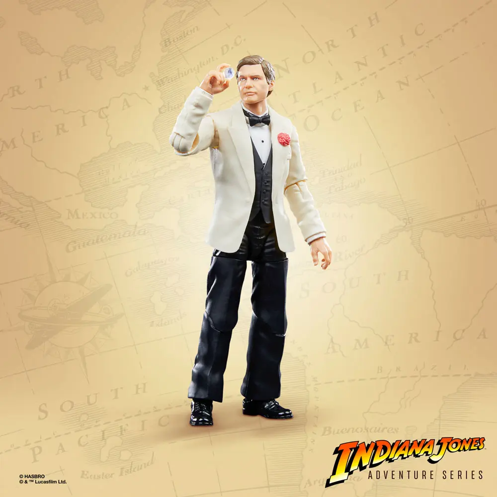 Indiana Jones and the Temple of Doom Adventure Series Indiana Jones (Club Obi Wan) akciófigura 15 cm termékfotó