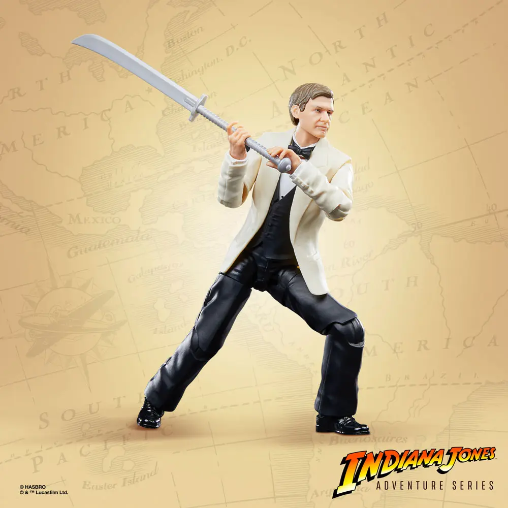 Indiana Jones and the Temple of Doom Adventure Series Indiana Jones (Club Obi Wan) akciófigura 15 cm termékfotó