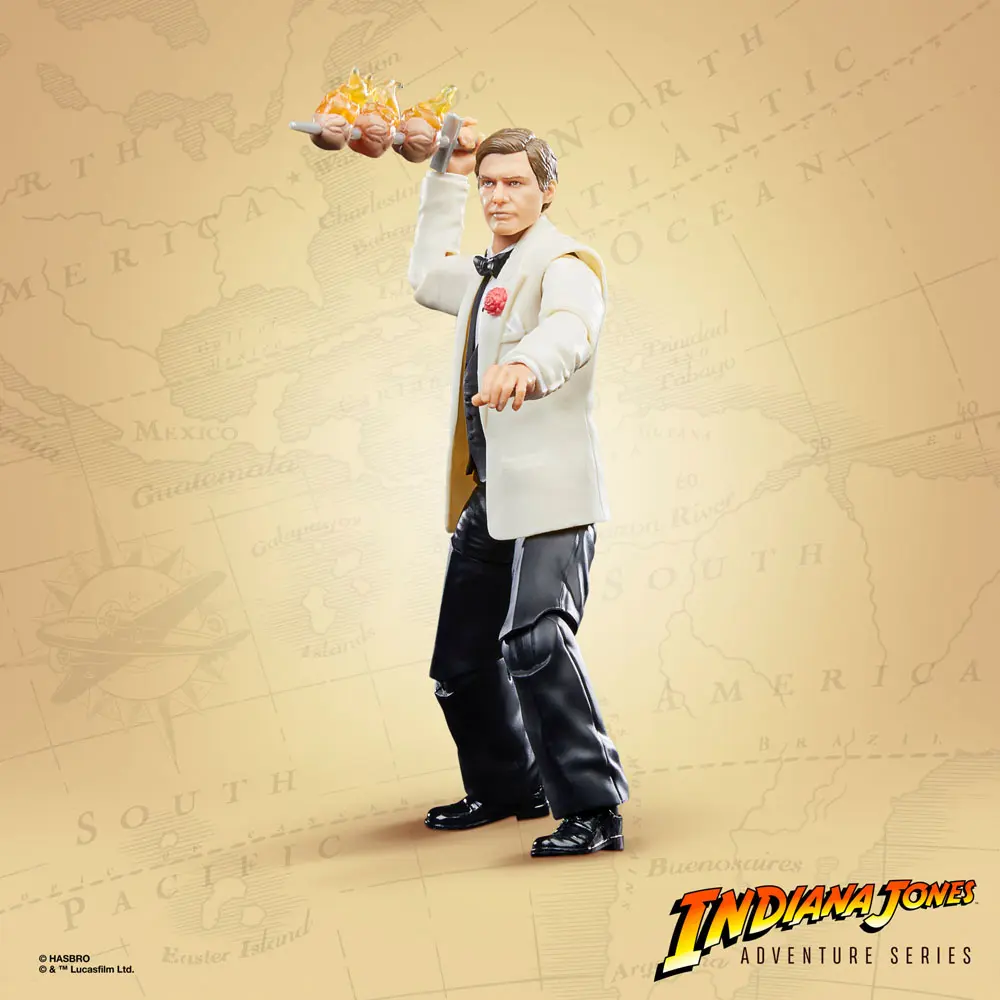Indiana Jones and the Temple of Doom Adventure Series Indiana Jones (Club Obi Wan) akciófigura 15 cm termékfotó