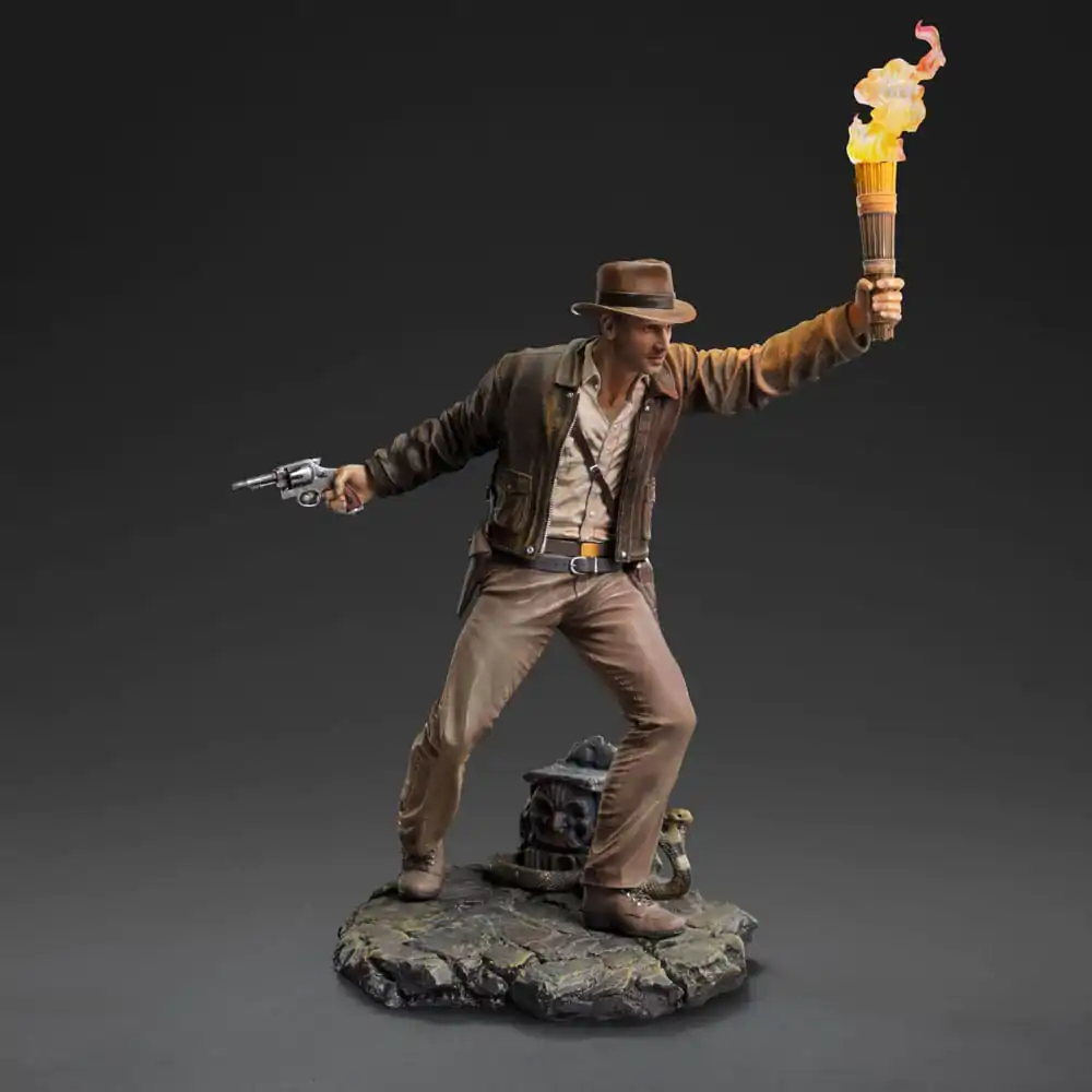 Indiana Jones Art Scale 1/10 Indiana Jones szobor figura 26 cm termékfotó