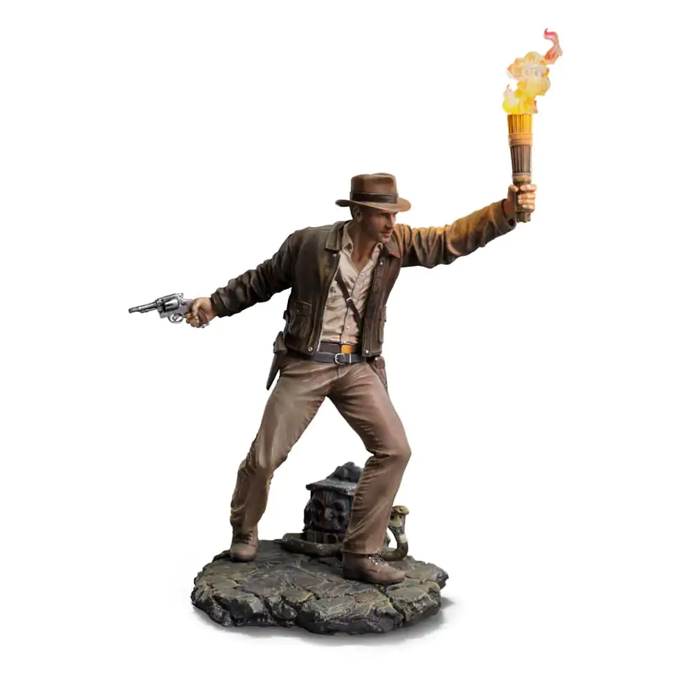 Indiana Jones Art Scale 1/10 Indiana Jones szobor figura 26 cm termékfotó