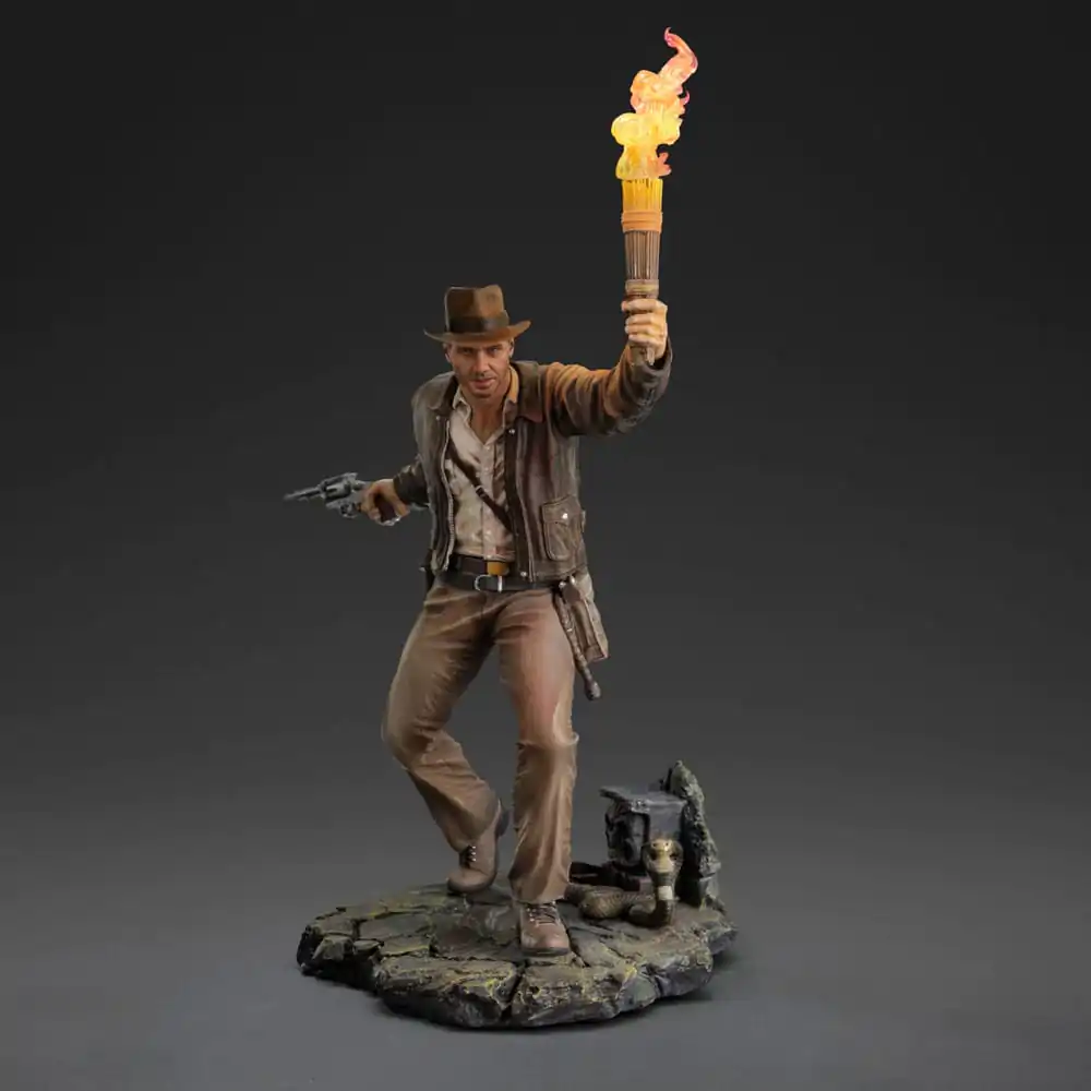 Indiana Jones Art Scale 1/10 Indiana Jones szobor figura 26 cm termékfotó