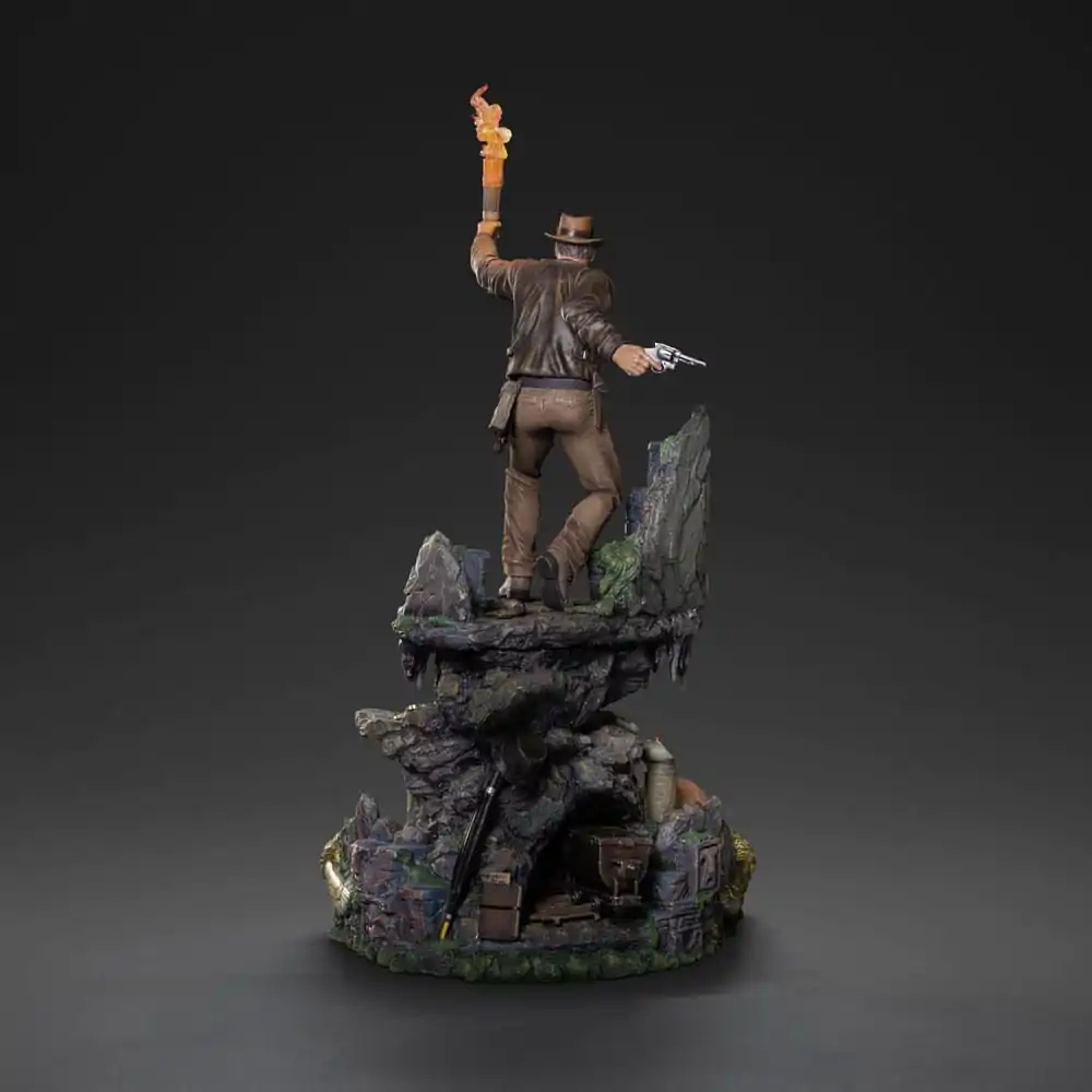 Indiana Jones Art Scale Deluxe 1/10 Indiana Jones szobor figura 40 cm termékfotó