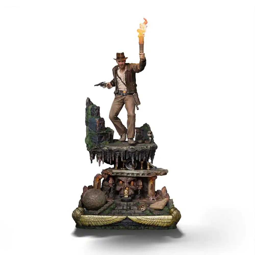 Indiana Jones Art Scale Deluxe 1/10 Indiana Jones szobor figura 40 cm termékfotó