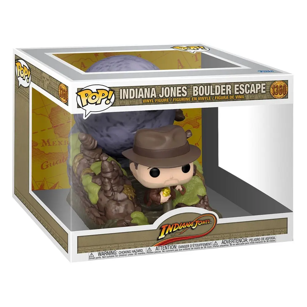 Indiana Jones Funko POP Moment! Vinyl Figua Boulder SCN 9 cm termékfotó