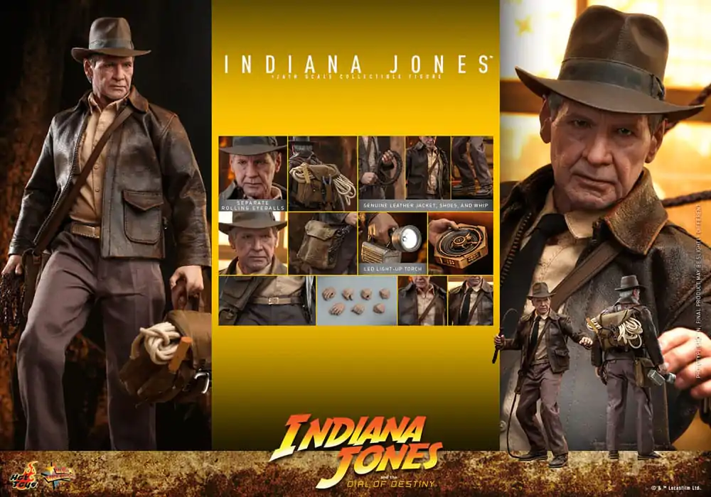 Indiana Jones Movie Masterpiece 1/6 Indiana Jones akciófigura 30 cm termékfotó