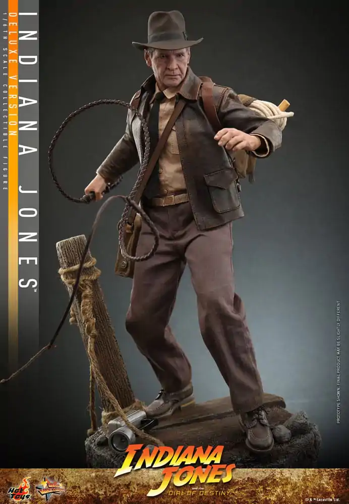 Indiana Jones Movie Masterpiece 1/6 Indiana Jones (Deluxe Version) akciófigura 30 cm termékfotó