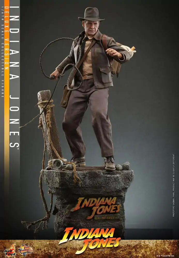 Indiana Jones Movie Masterpiece 1/6 Indiana Jones (Deluxe Version) akciófigura 30 cm termékfotó