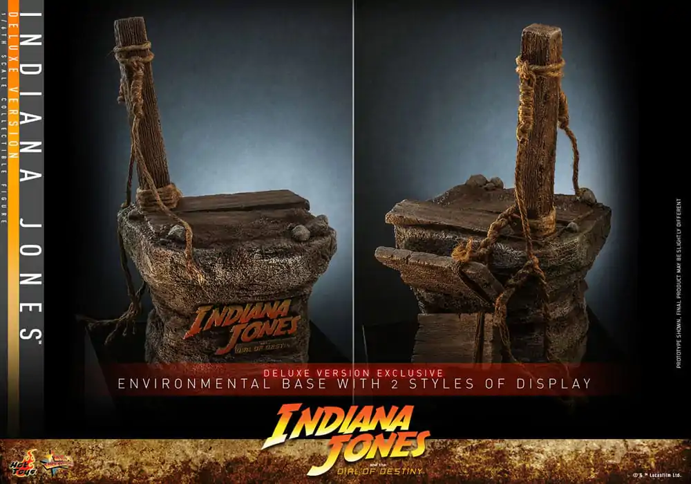 Indiana Jones Movie Masterpiece 1/6 Indiana Jones (Deluxe Version) akciófigura 30 cm termékfotó