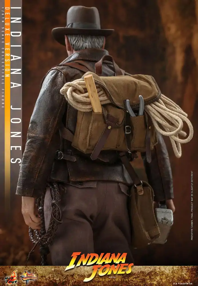 Indiana Jones Movie Masterpiece 1/6 Indiana Jones (Deluxe Version) akciófigura 30 cm termékfotó