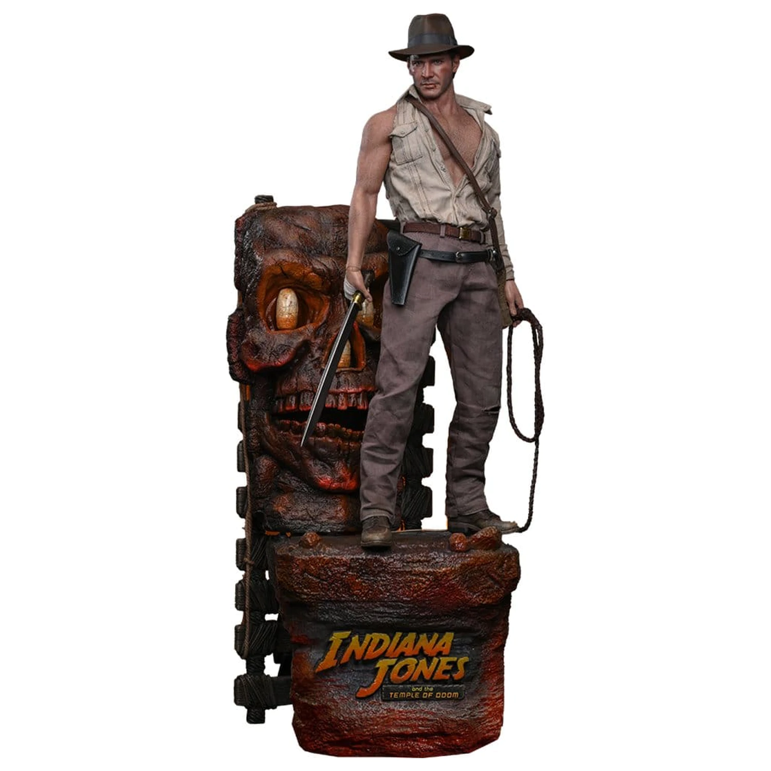 Indiana Jones Movie Masterpiece akciófigura 1/6 Indiana Jones (Deluxe Version) 30 cm termékfotó