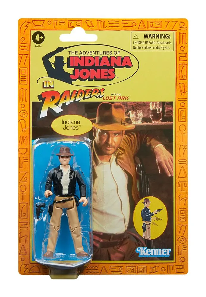 Indiana Jones Retro Collection: Raiders of the Lost Ark Indiana Jones akciófigura 10 cm termékfotó