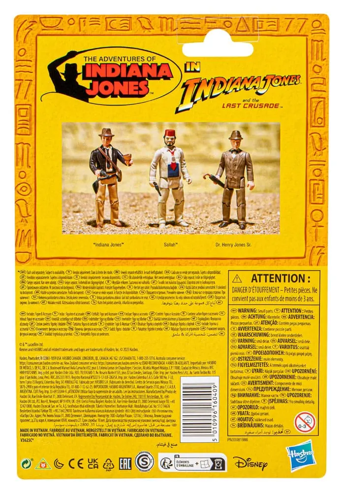 Indiana Jones Retro Collection Sallah (The Last Crusade) akciófigura 10 cm termékfotó