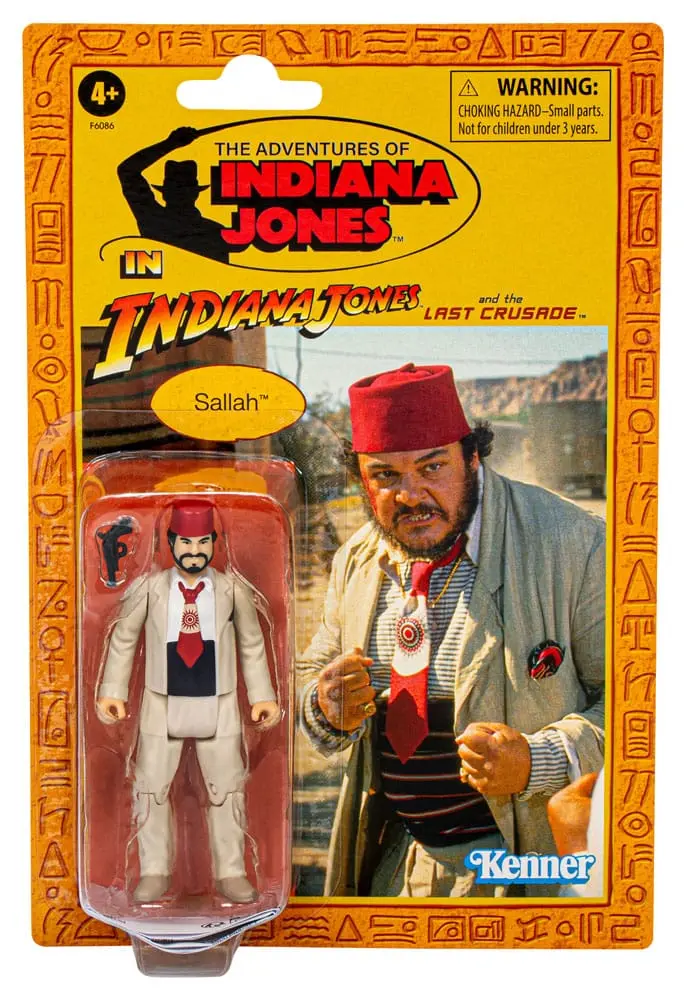 Indiana Jones Retro Collection Sallah (The Last Crusade) akciófigura 10 cm termékfotó