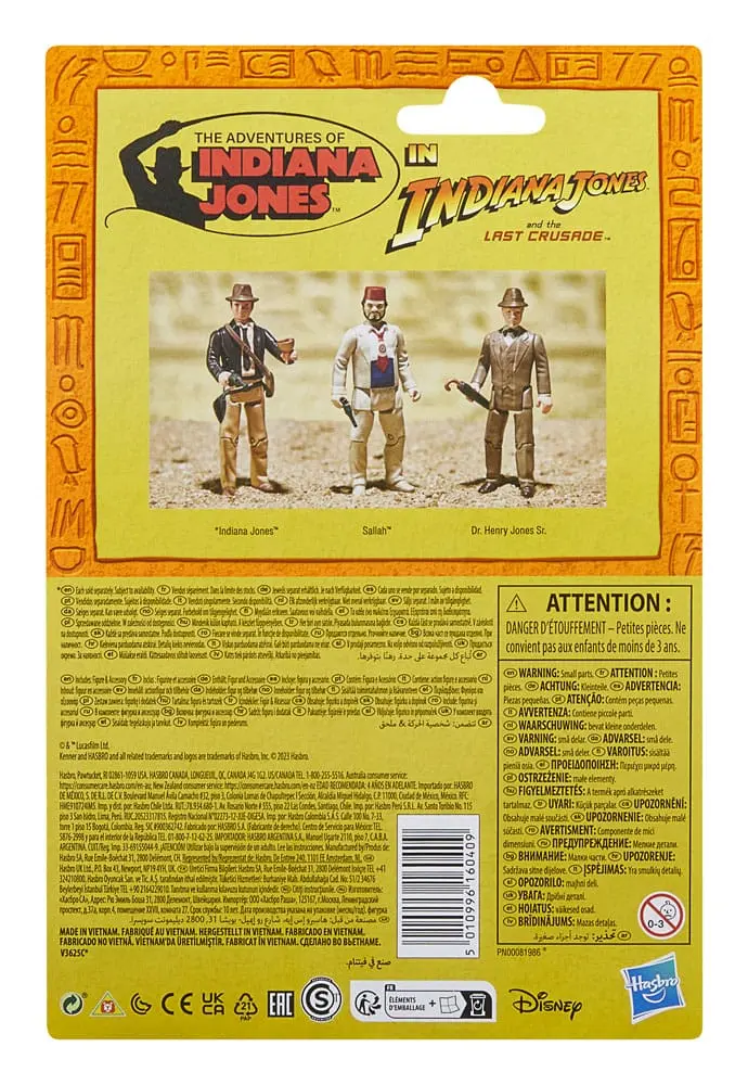 Indiana Jones Retro Collection Sallah (The Last Crusade) akciófigura 10 cm termékfotó