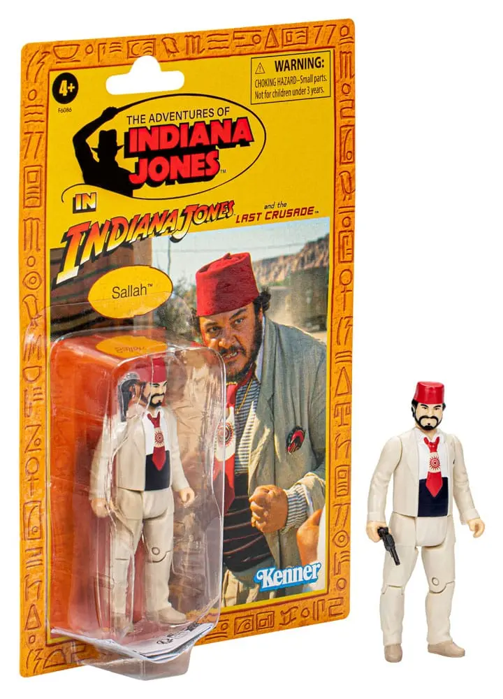 Indiana Jones Retro Collection Sallah (The Last Crusade) akciófigura 10 cm termékfotó