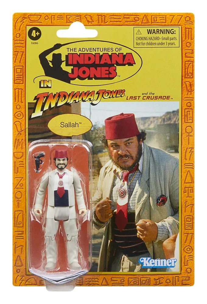 Indiana Jones Retro Collection Sallah (The Last Crusade) akciófigura 10 cm termékfotó