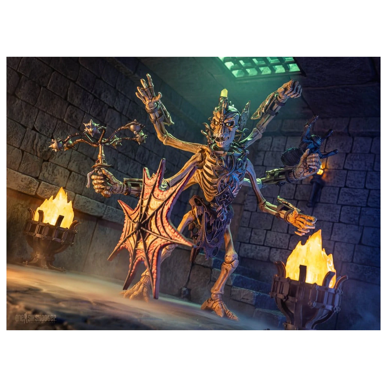 Infinite Legions: Skeleton Warriors akciófigura Aracula Deluxe termékfotó