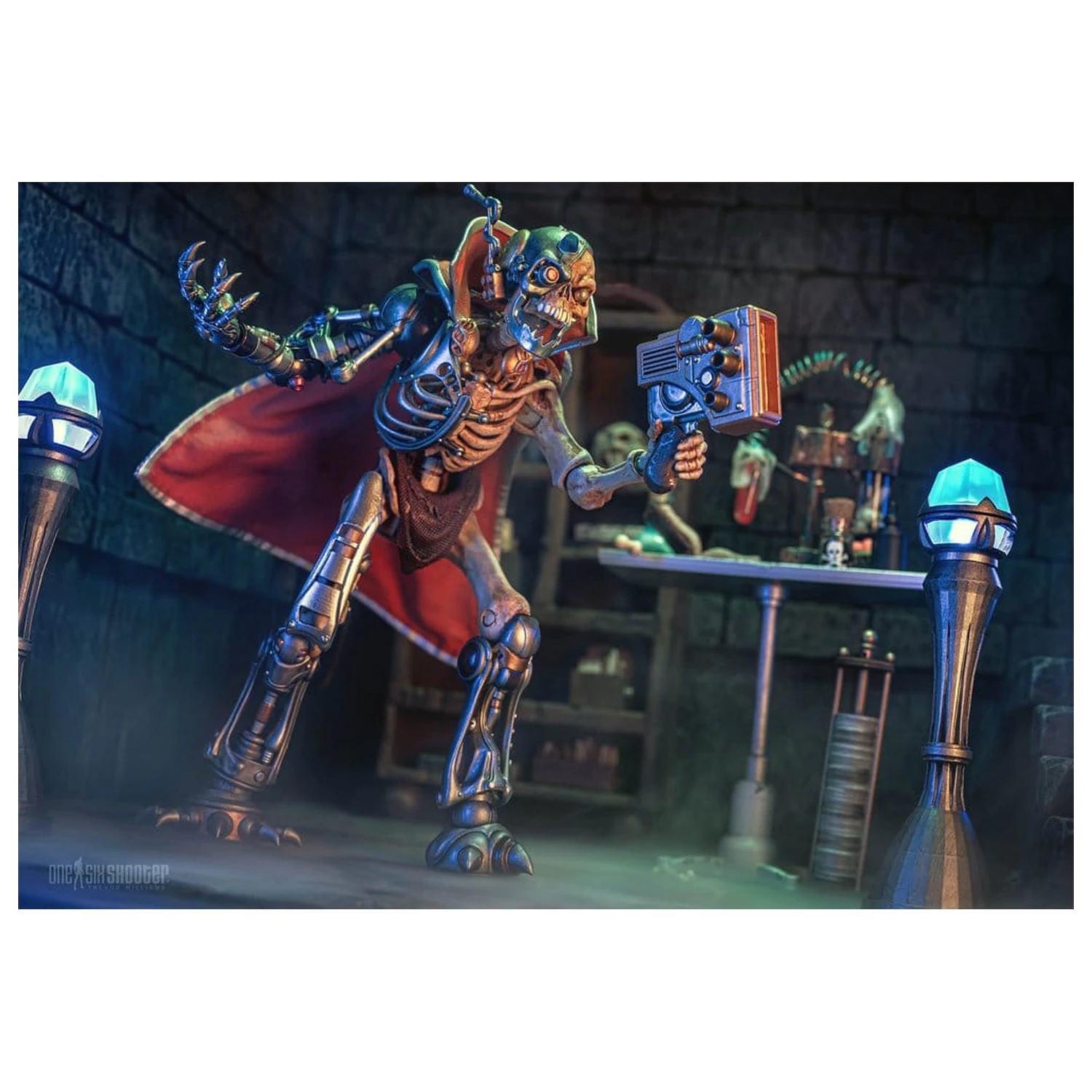 Infinite Legions: Skeleton Warriors akciófigura Dr. Cyborn termékfotó