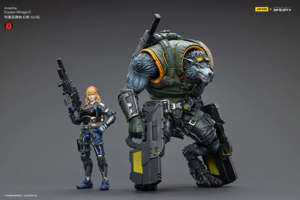 Infinity 1/18 Ariadna Equipe Mirage-5 Sergent Duroc &amp; Lieutenant Margot Berthier akciófigura termékfotó