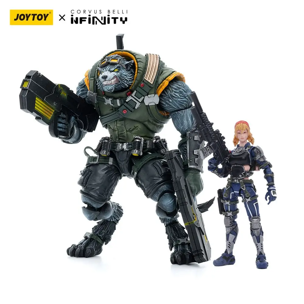 Infinity 1/18 Ariadna Equipe Mirage-5 Sergent Duroc &amp; Lieutenant Margot Berthier akciófigura termékfotó