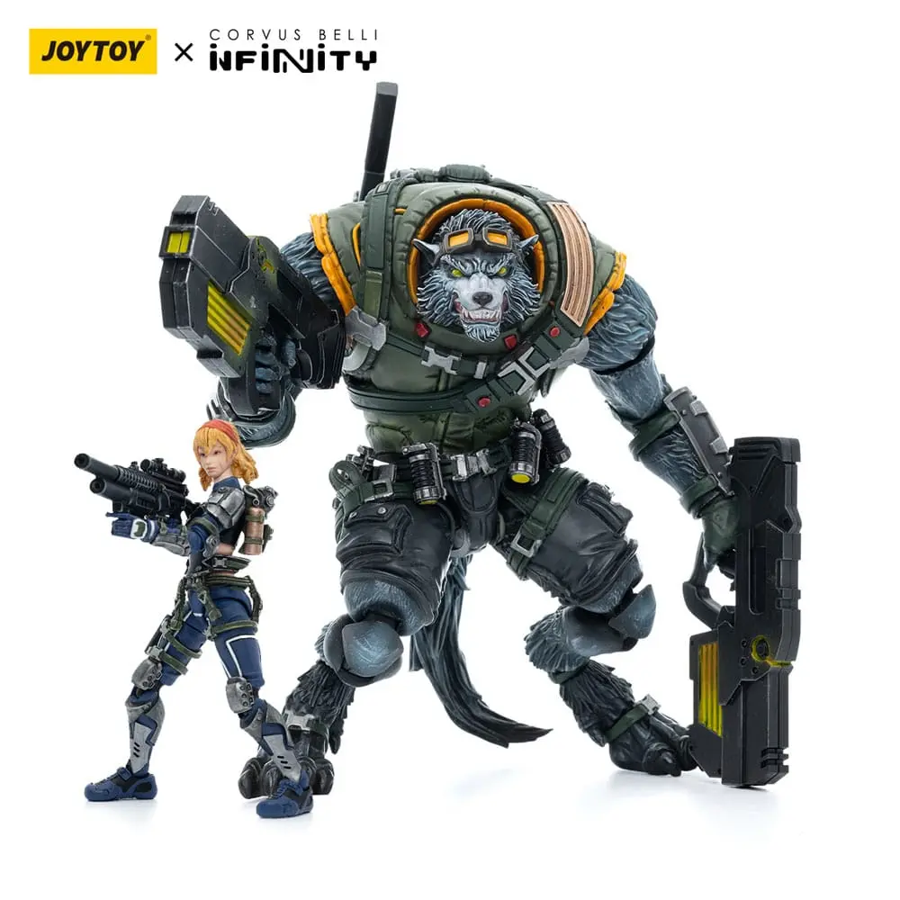 Infinity 1/18 Ariadna Equipe Mirage-5 Sergent Duroc &amp; Lieutenant Margot Berthier akciófigura termékfotó