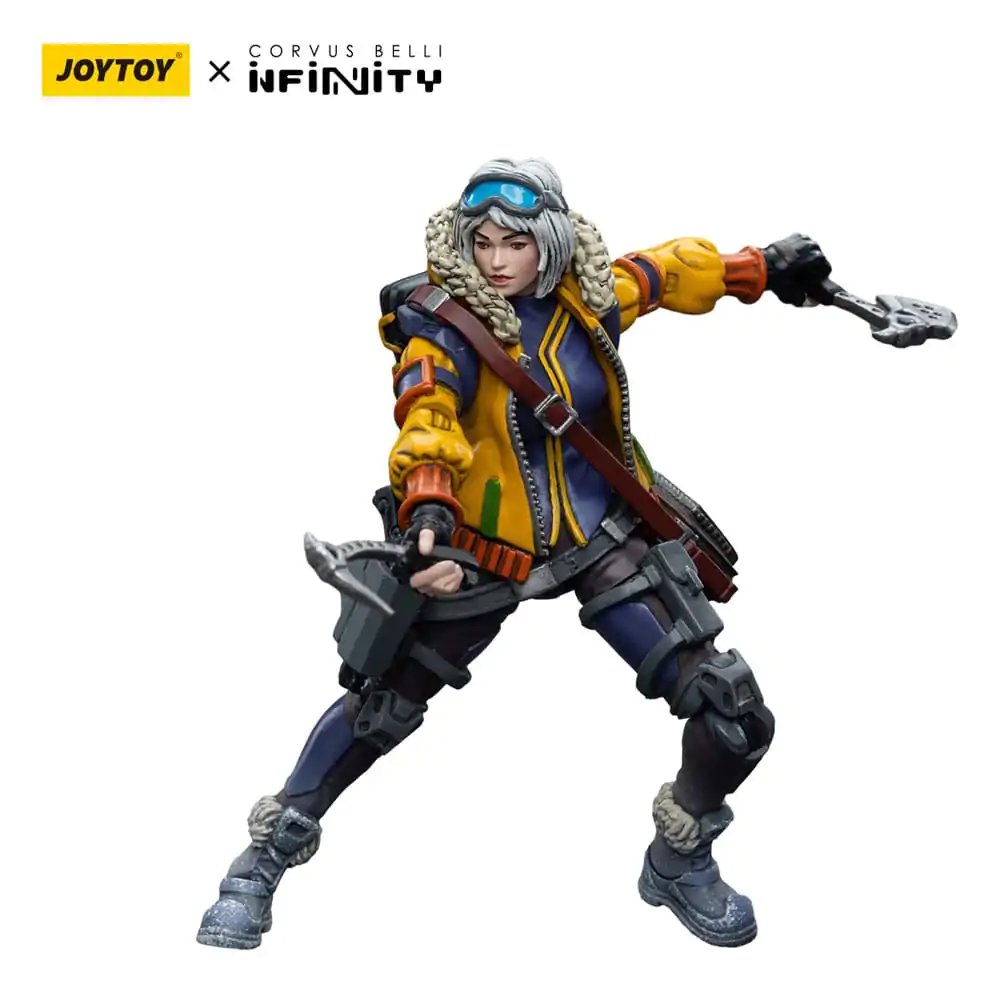Infinity 1/18 Oktavia Grimsdottir lcebreaker's Harpooner akciófigura 12 cm termékfotó