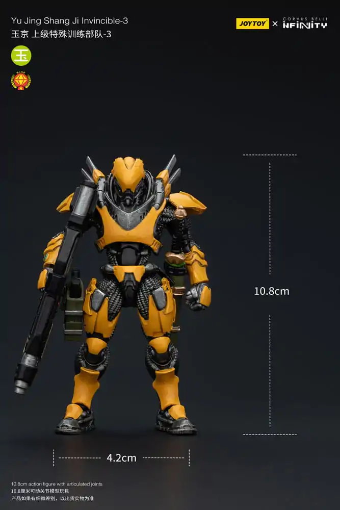 Infinity 1/18 Yu Jing shang Jilnvincible-3 akciófigura 12 cm termékfotó