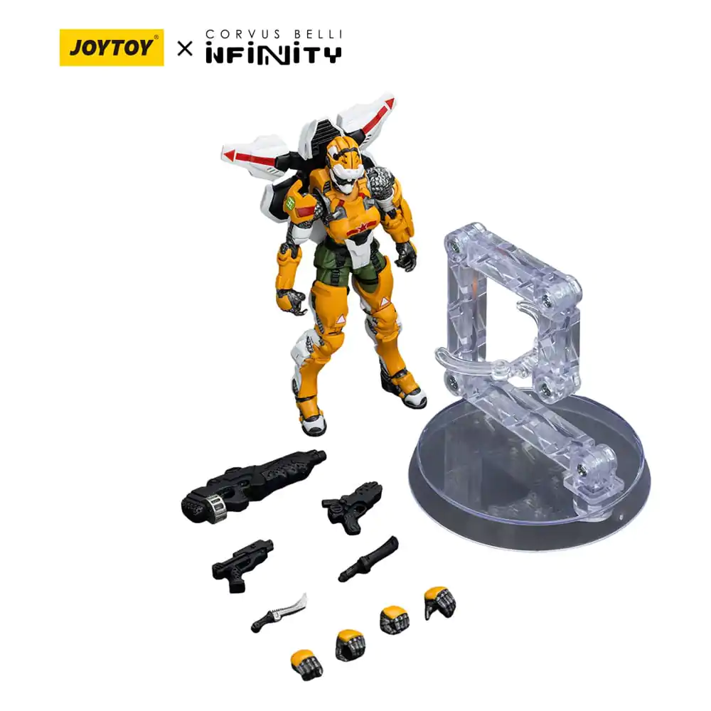 Infinity 1/18 Yu Jing Special Action Team Tiger Soldier, Female akciófigura 12 cm termékfotó