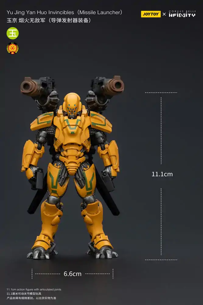 Infinity 1/18 Yu Yuding Yan Huolnvincibles (Missile Launcher) akciófigura 12 cm termékfotó