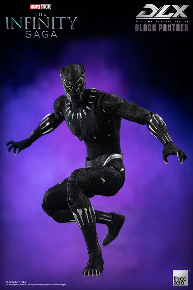 Infinity Saga DLX 1/12 Black Panther akciófigura 17 cm termékfotó