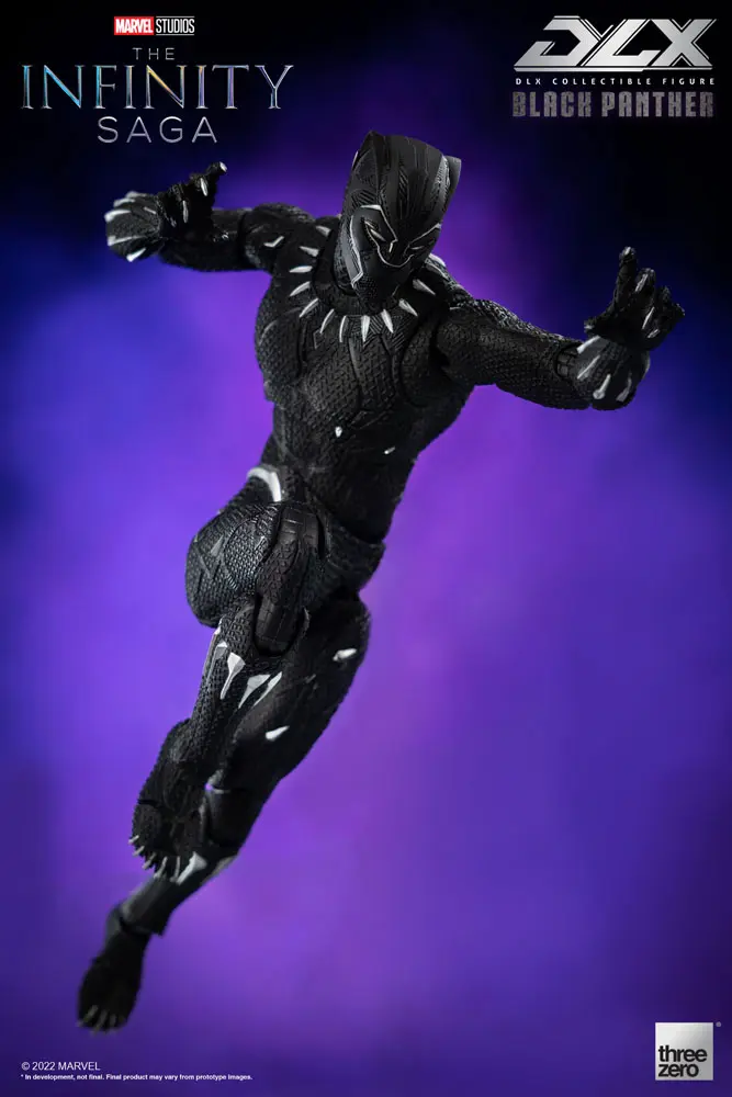Infinity Saga DLX 1/12 Black Panther akciófigura 17 cm termékfotó