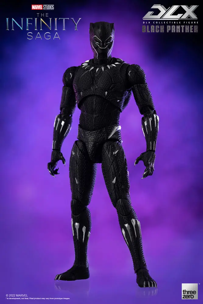 Infinity Saga DLX 1/12 Black Panther akciófigura 17 cm termékfotó